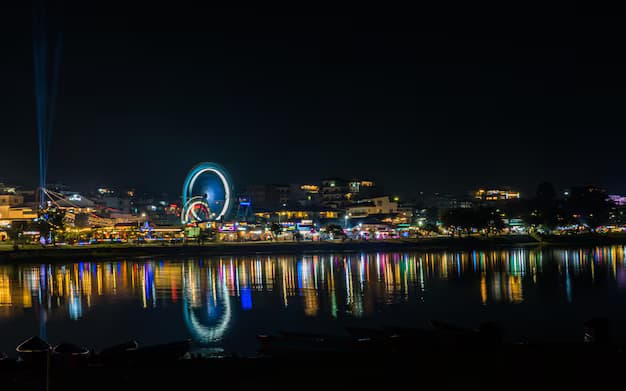 Image for LakeSide night view